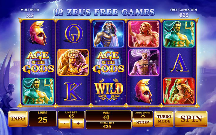 Age of the Gods Slots ICE36