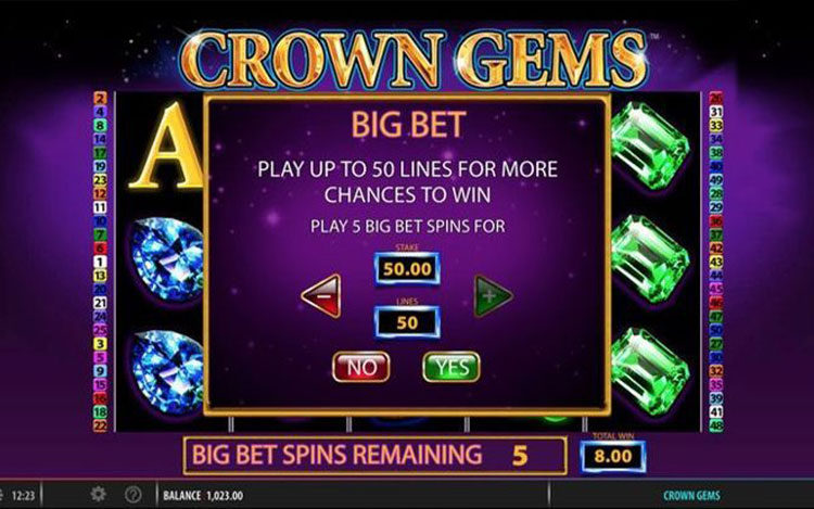 Crown Gems Slots ICE36