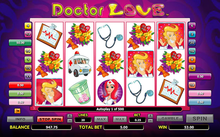 Doctor Love Slots ICE36