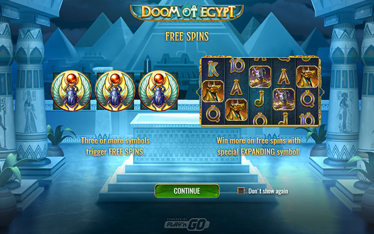 Doom of Egypt Slots ICE36