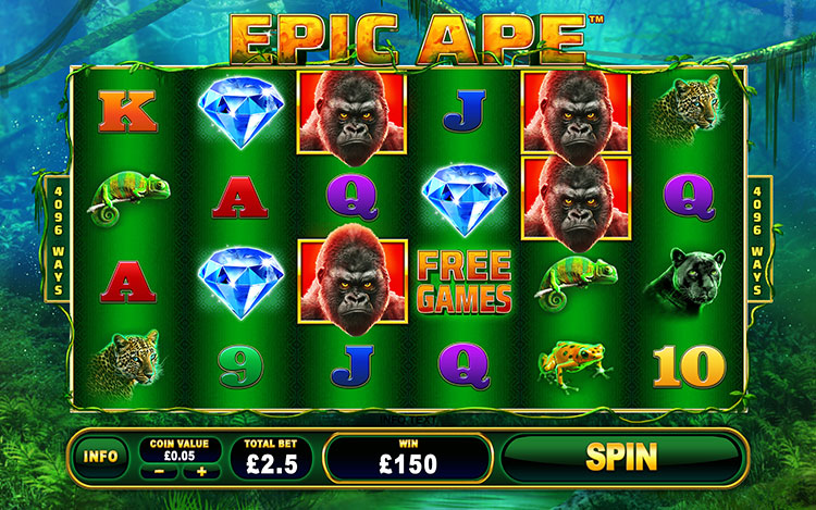 Epic Ape Slots ICE36