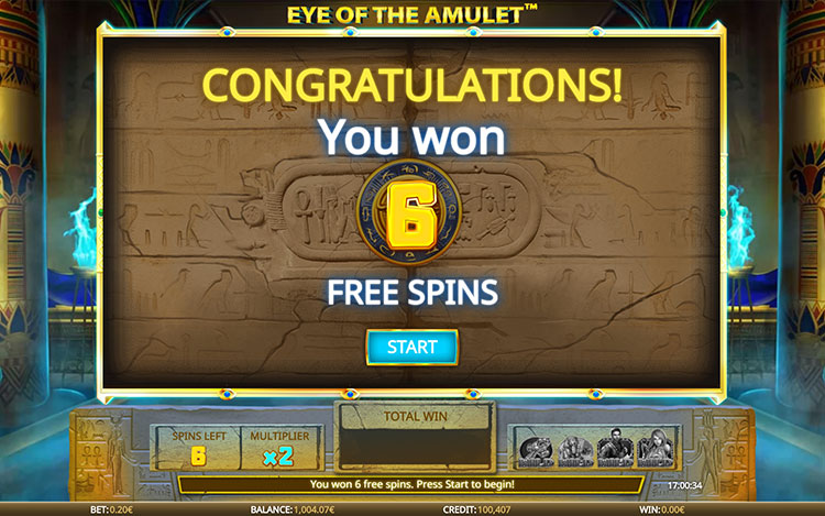 Eye of the Amulet Slots ICE36