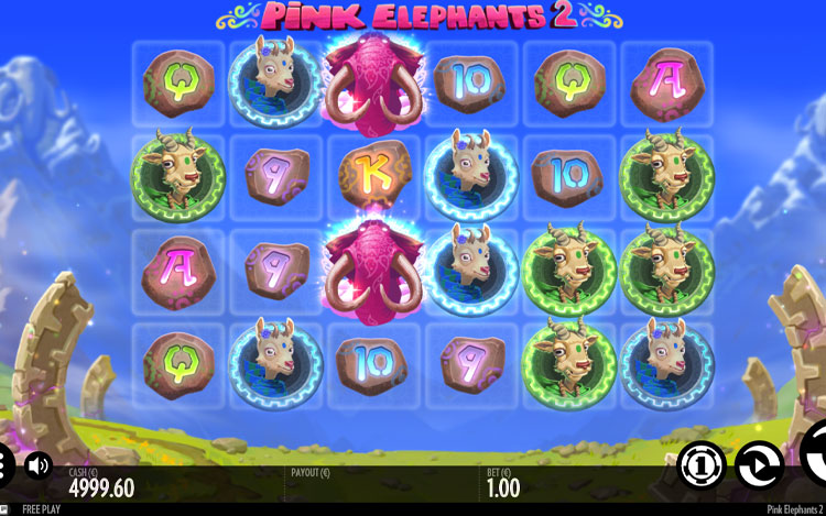 Pink Elephants 2 Slots ICE36