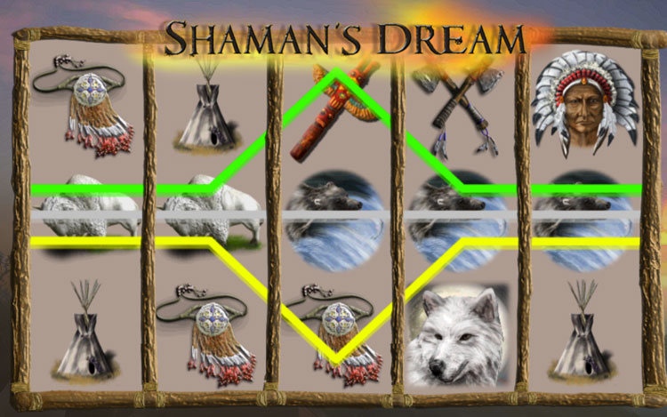 Shamans Dream Slots ICE36