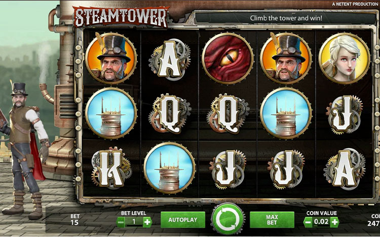 Steam Tower Slots ICE36